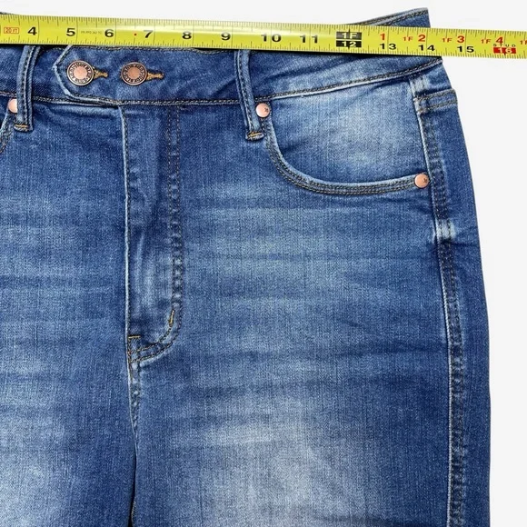 Judy Blue High Waist Tummy Control Double Button Jean Shorts 150269 - Picture 5 of 9